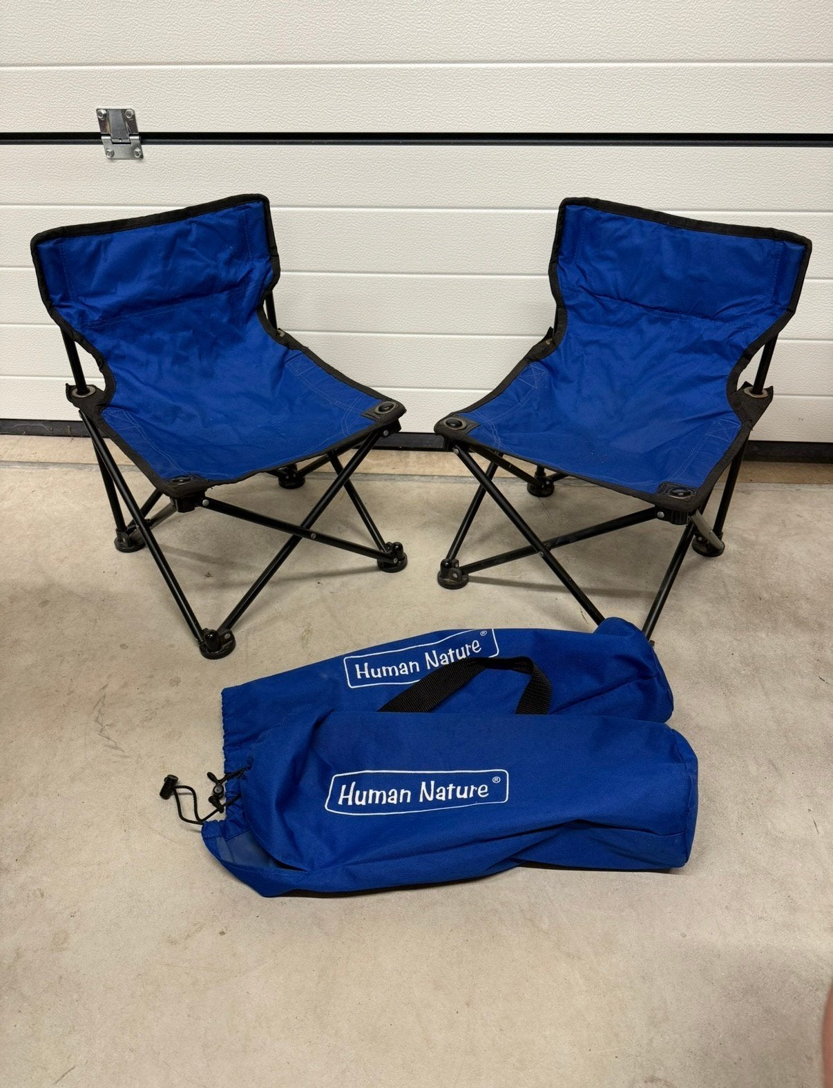 Mooie kinder campingstoelen, opvouwbaar en in draagzak., Ophalen of Verzenden, Gebruikt, Campingstoel