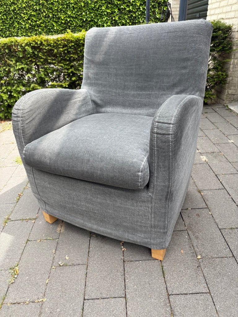 Bocx feauteuil, Huis en Inrichting, Fauteuils, Ophalen, Gebruikt, Minder dan 75 cm, Modern/klasiek