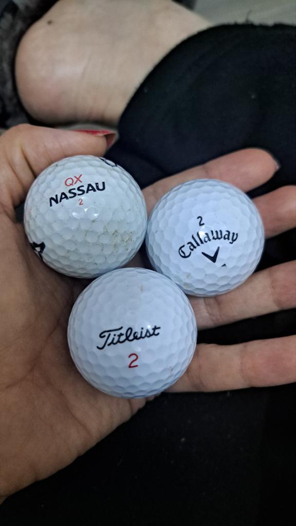 Diverse golfballen: Titleist, Callaway, Nassau, Ophalen of Verzenden