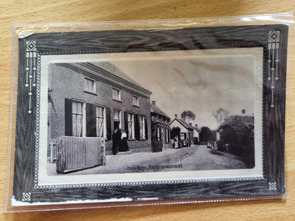 ansicht HAAFTEN Herenstraat PRACHTKAART, Ophalen, Voor 1920, Gelderland