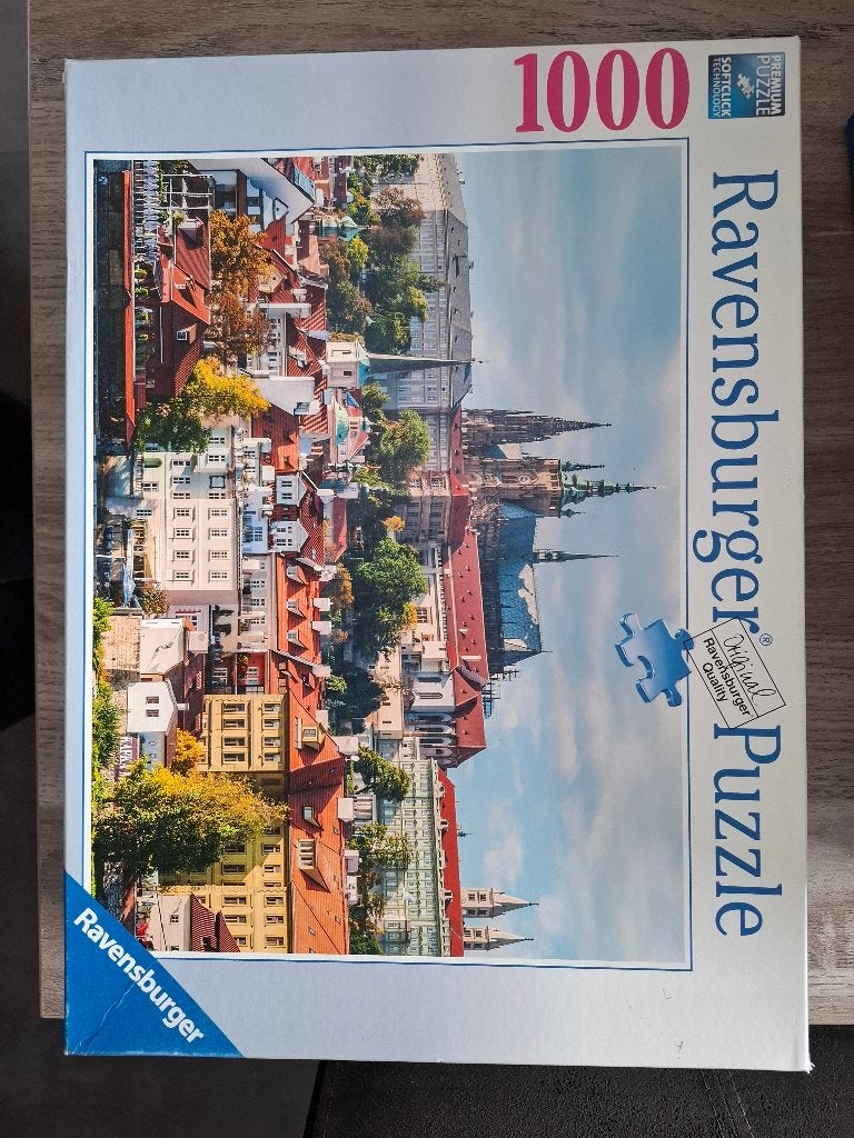 5x Legpuzzel 1000 stukjes: Ravensburger, Clementoni, Jumbo, Ophalen, 500 t/m 1500 stukjes, Gebruikt, Legpuzzel
