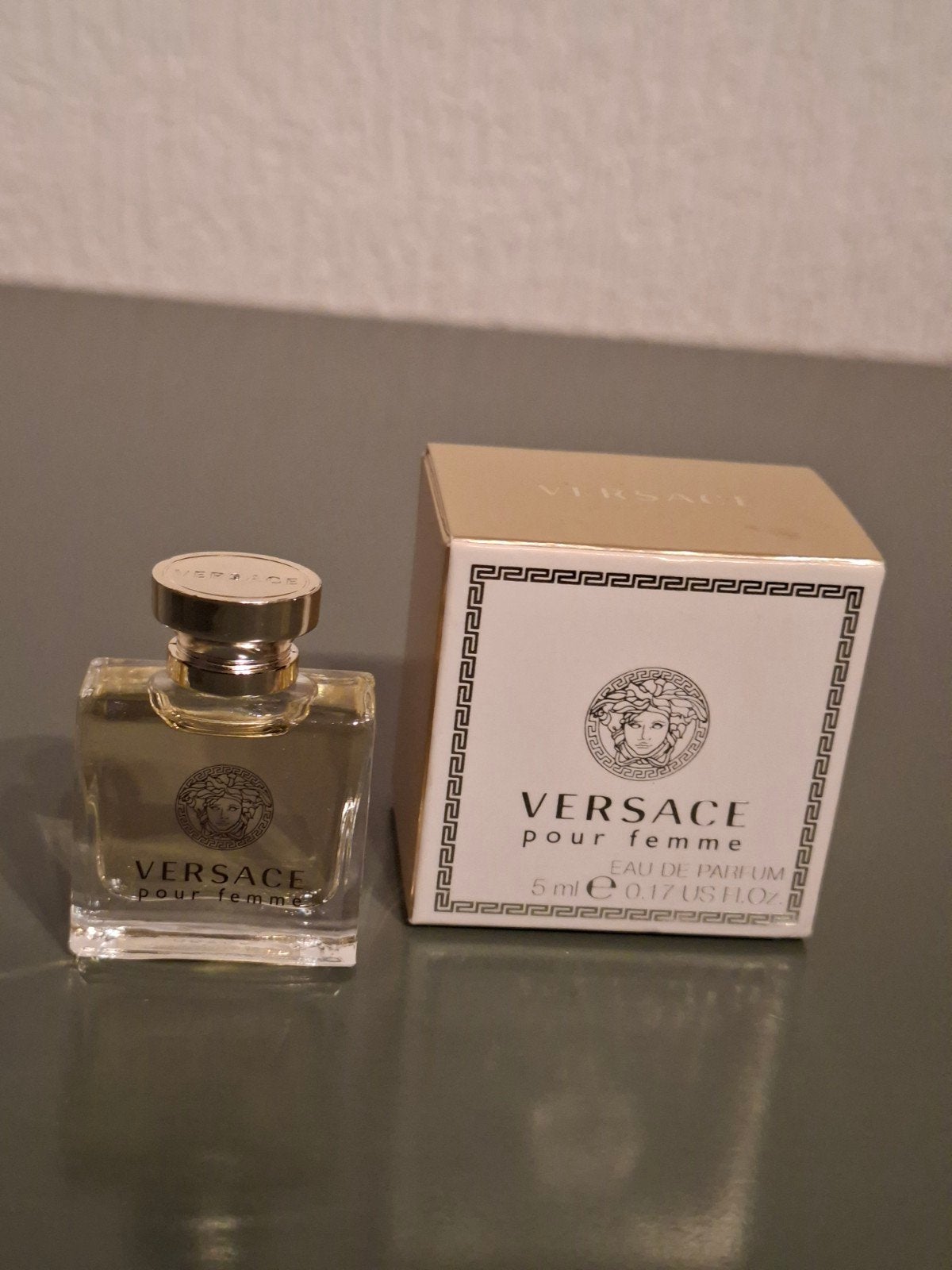 Versace  Pour Femme- Vanitas - Dylan Bleu, Ophalen of Verzenden, Zo goed als nieuw, Miniatuur