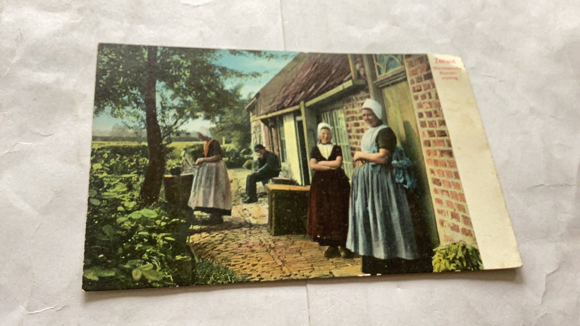 Walgeren Zeeland - Vrouwen in klederdracht, Ophalen of Verzenden, Voor 1920, Ongelopen, Zeeland