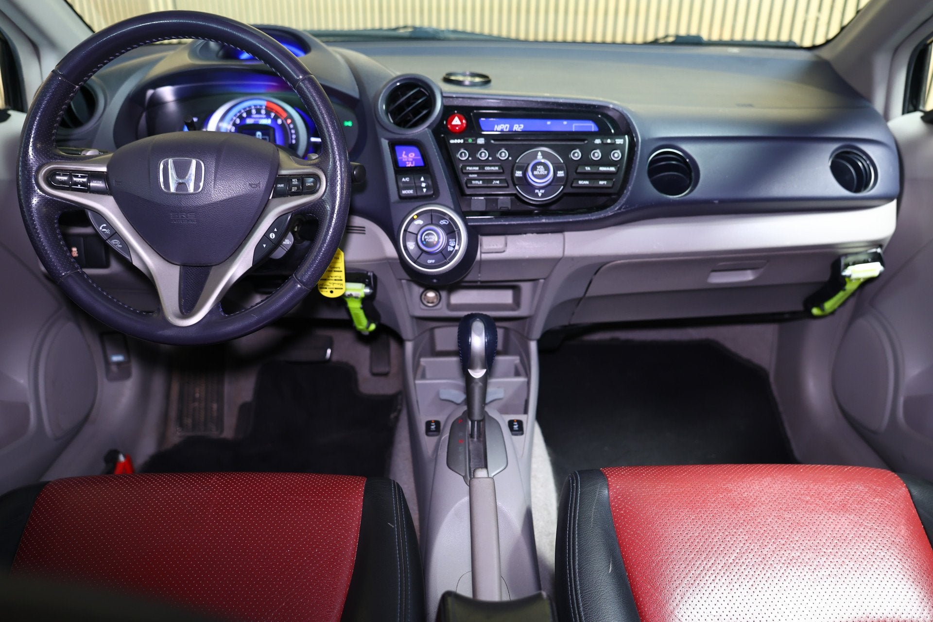 Honda Insight 1.3 Elegance AUTOMAAT CLIMA CRUISE ECON STOELV, Gebruikt, Zwart, 4 cilinders, Zwart