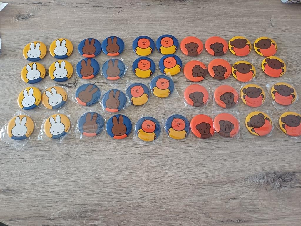 Nijntje buttons / 40 stuks, Ophalen of Verzenden, Overige onderwerpen
