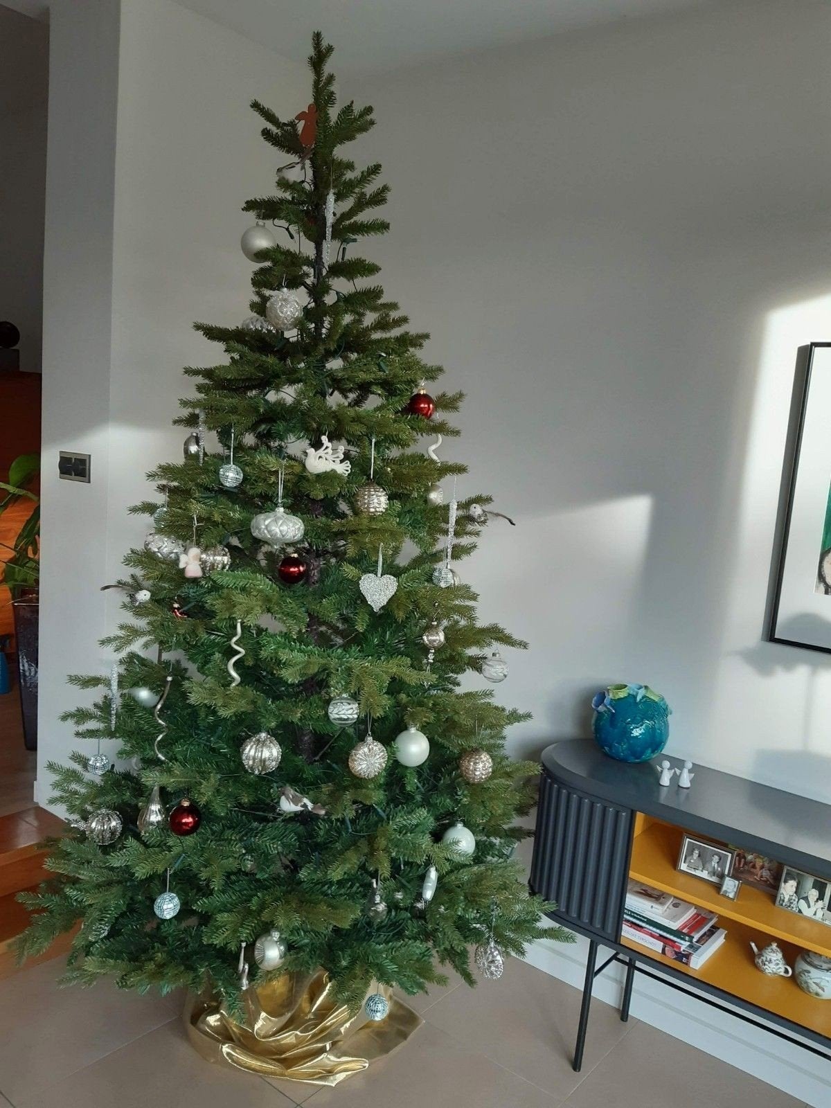 kerstboom kunst, Ophalen, Zo goed als nieuw