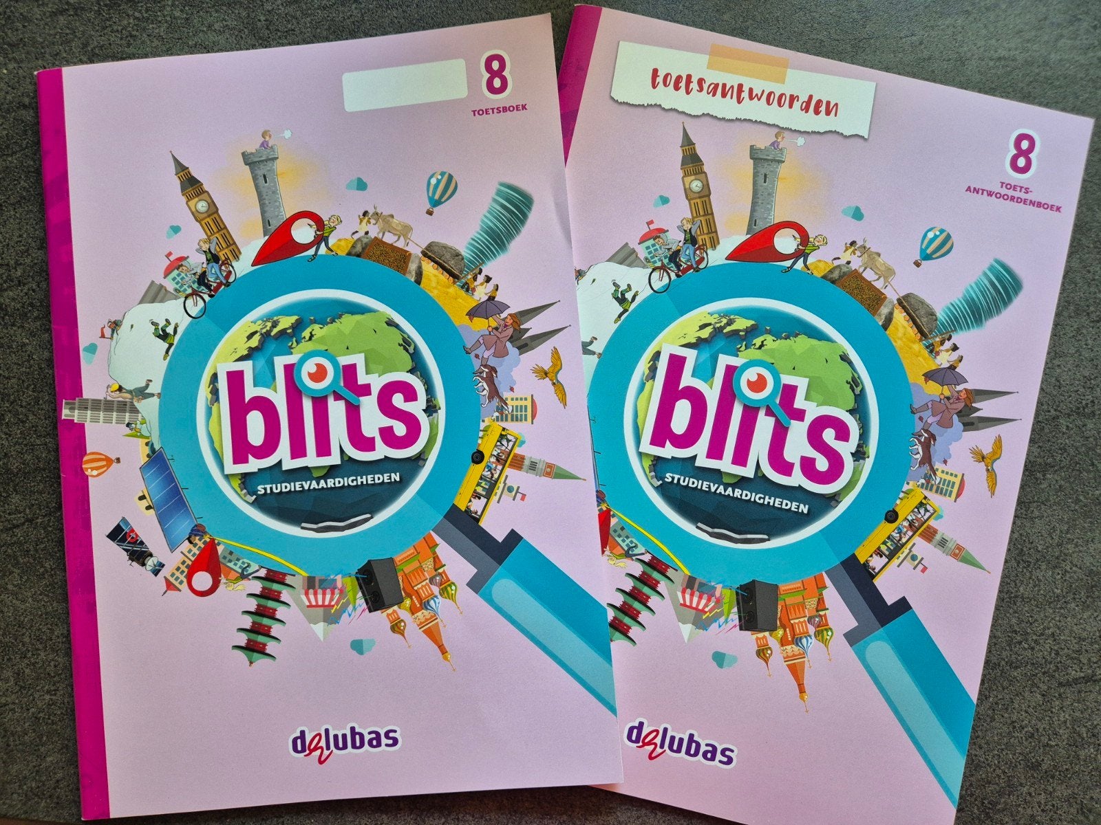 Blits toetsboek + antwoorden boekje groep 8 NIEUW, Ophalen of Verzenden, Nieuw