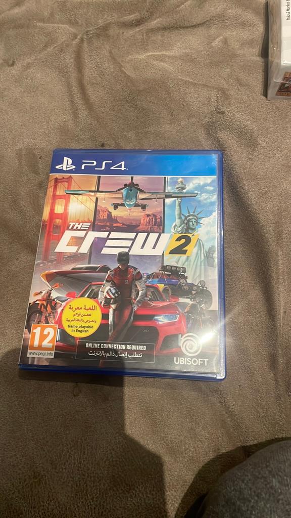 The Crew 2 PS4 - Racegame met open wereld, Online, Gebruikt, 1 speler, Racen en Vliegen