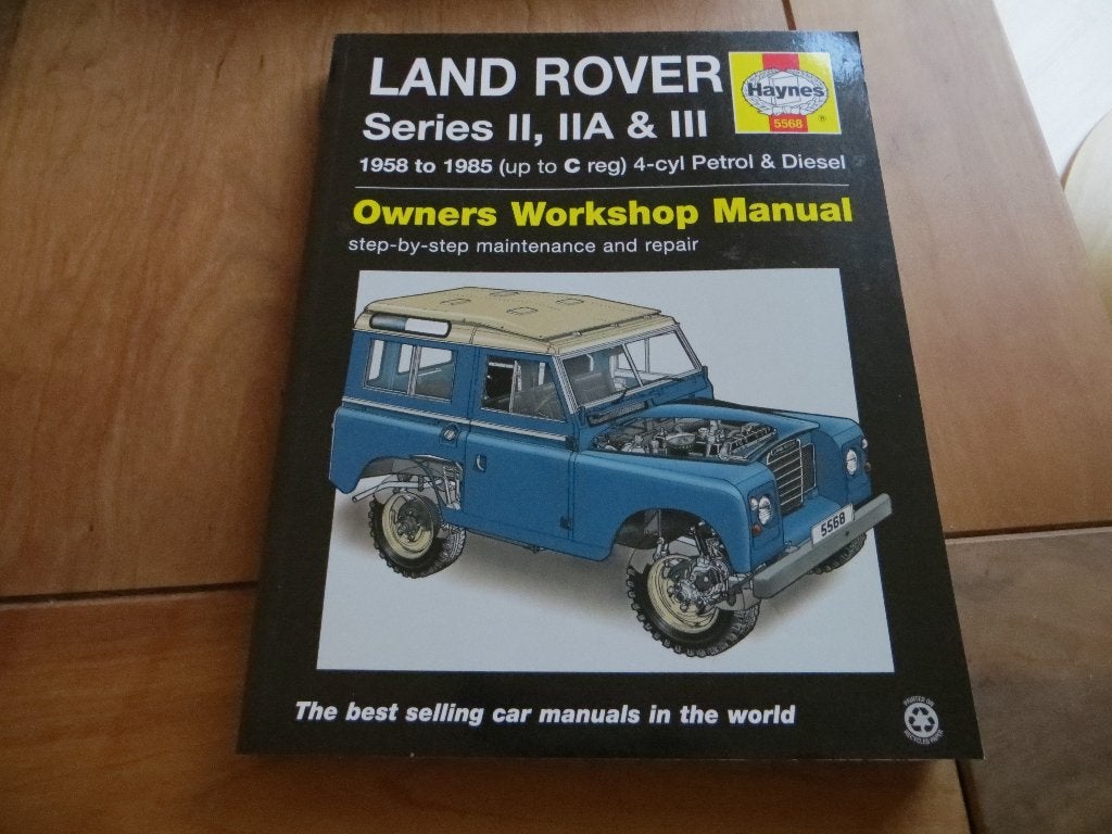 Haynes workshop manual Land Rover Series 2, 2A, 3 1958-85, Ophalen of Verzenden