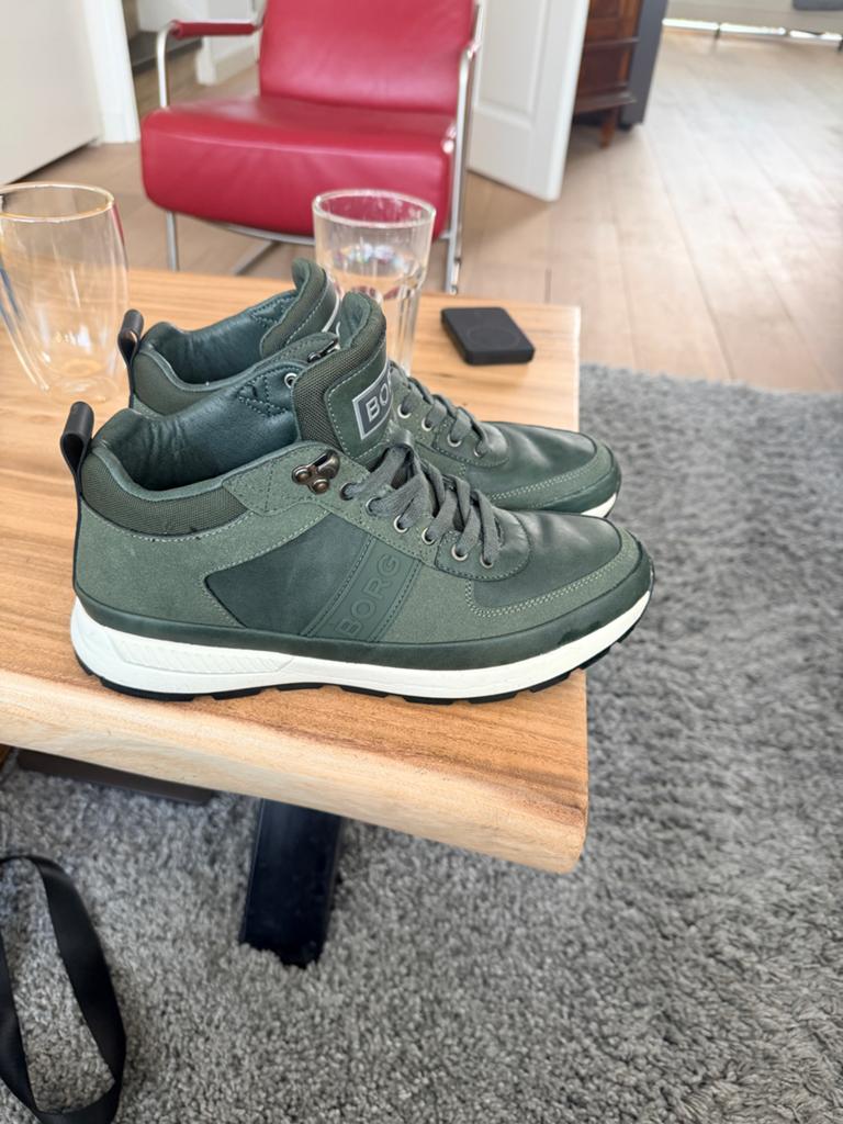Björn Borg sneakers - Groen, Kleding | Heren, Schoenen, Gedragen, Sneakers of Gympen, Overige kleuren, Ophalen of Verzenden