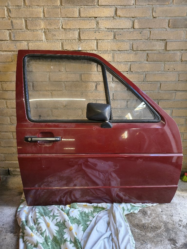 deur rechtsvoor vw golf mk2 5 deurs oud type, Auto-onderdelen, Ophalen, Gebruikt, Voor, Volkswagen