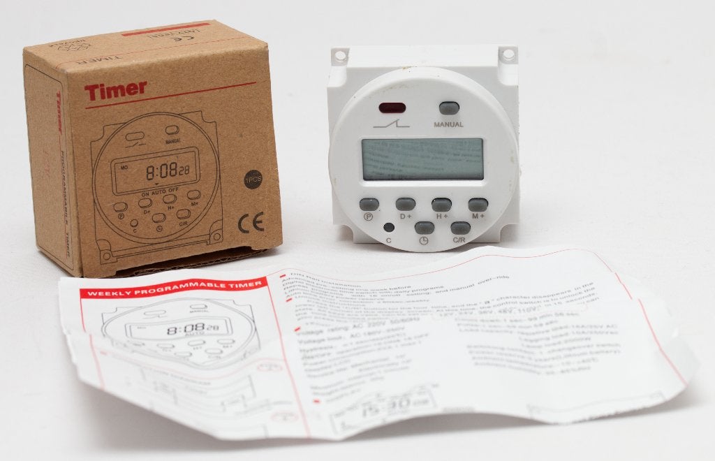 Digital Time Switch CN101A 12V 16A, Ophalen of Verzenden, Nieuw