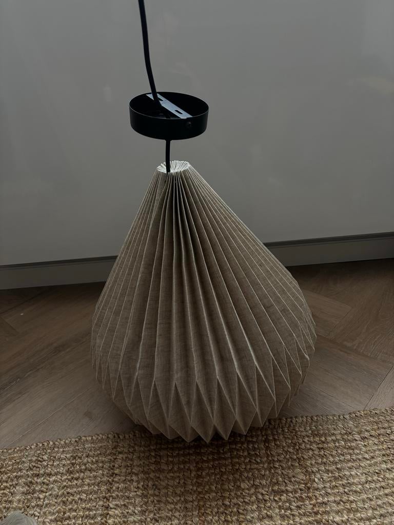 Fonq Linen Hanglamp - Nieuw, Ophalen, Japandi, Nieuw, Stof