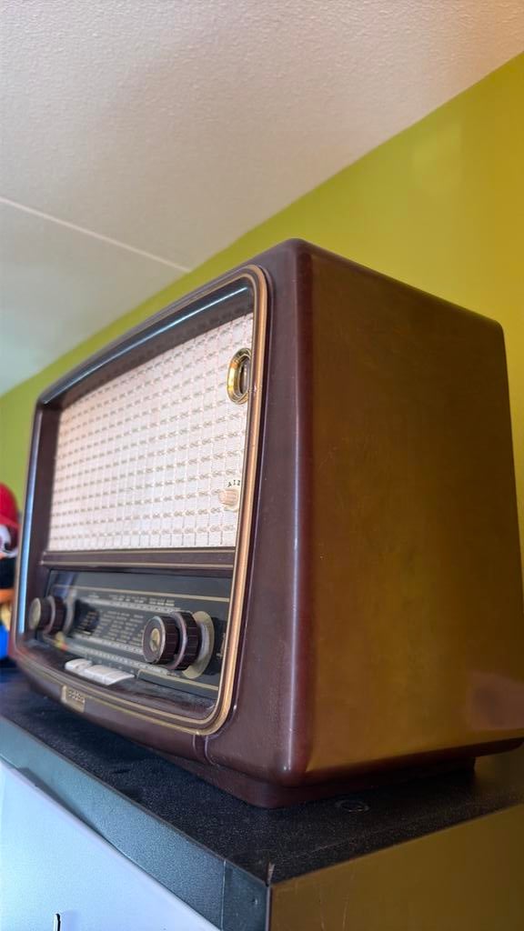 antieke radio, Ophalen of Verzenden