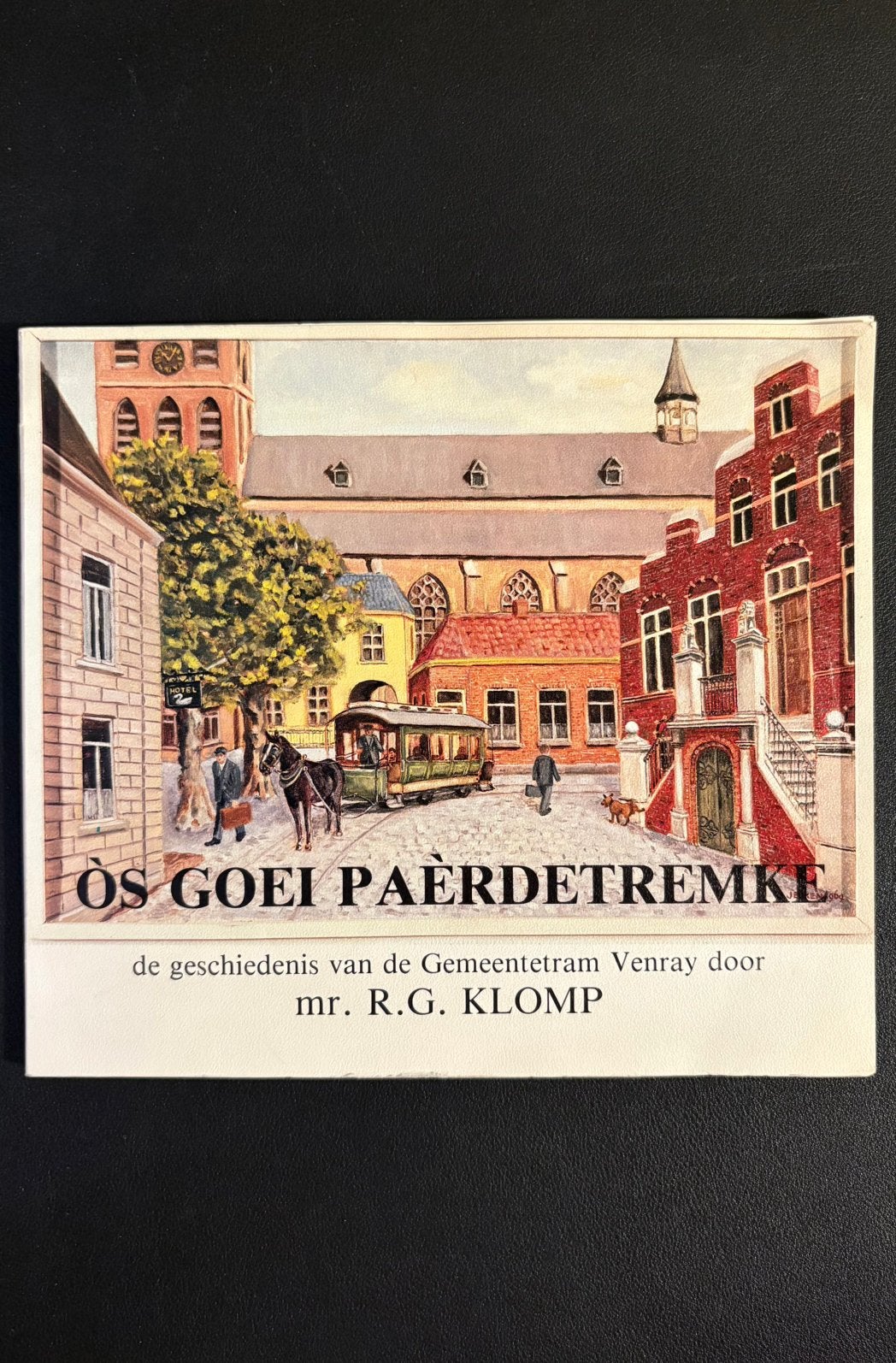 De geschiedenis van de gemeentetram Venray (1983), Ophalen of Verzenden, Zo goed als nieuw, Tram, Boek of Tijdschrift