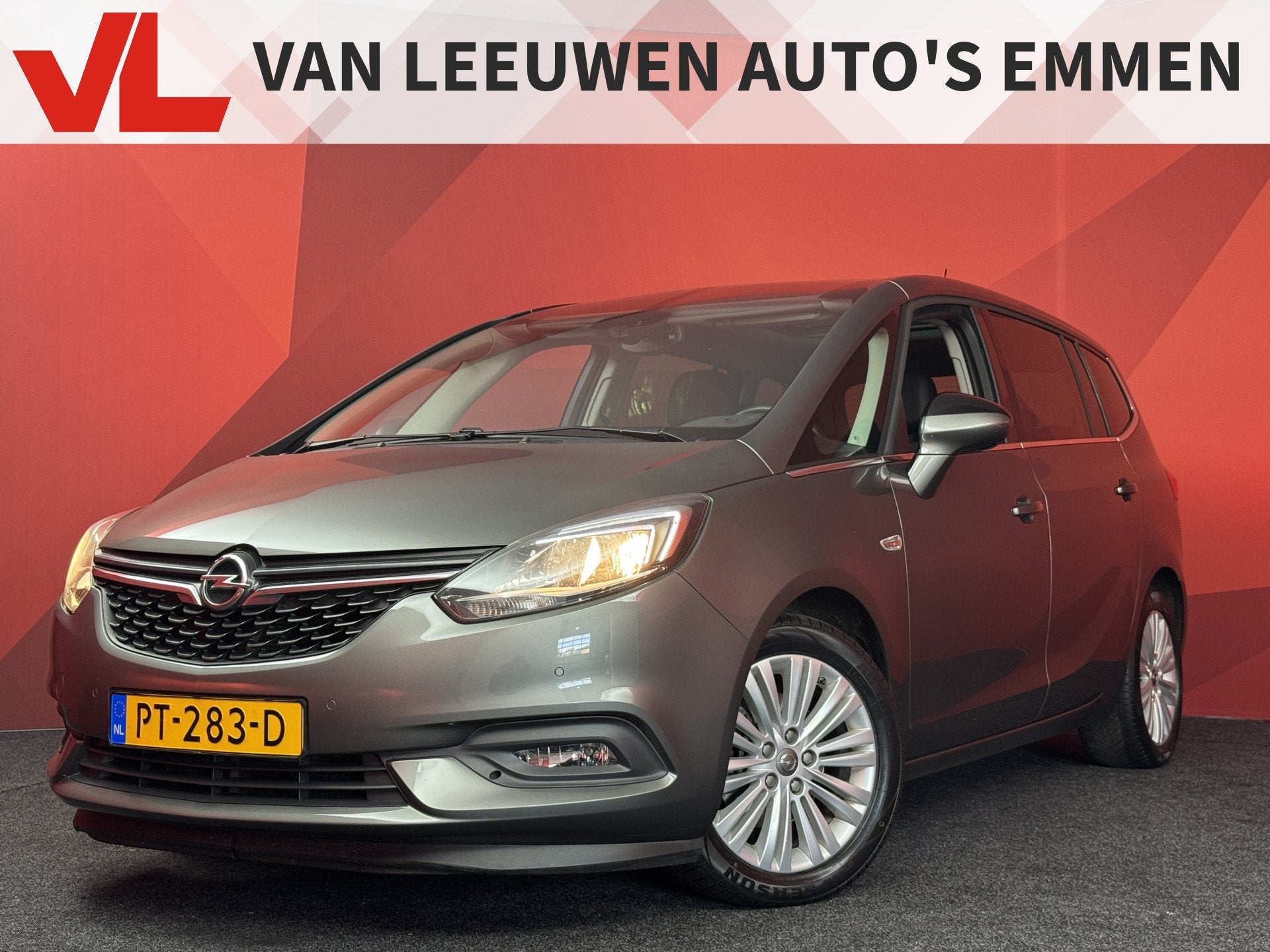 Opel Zafira 1.4 Turbo Business Executive 7p. | Camera | Trek, Gebruikt, 4 cilinders, Met garantie (alle), Origineel Nederlands