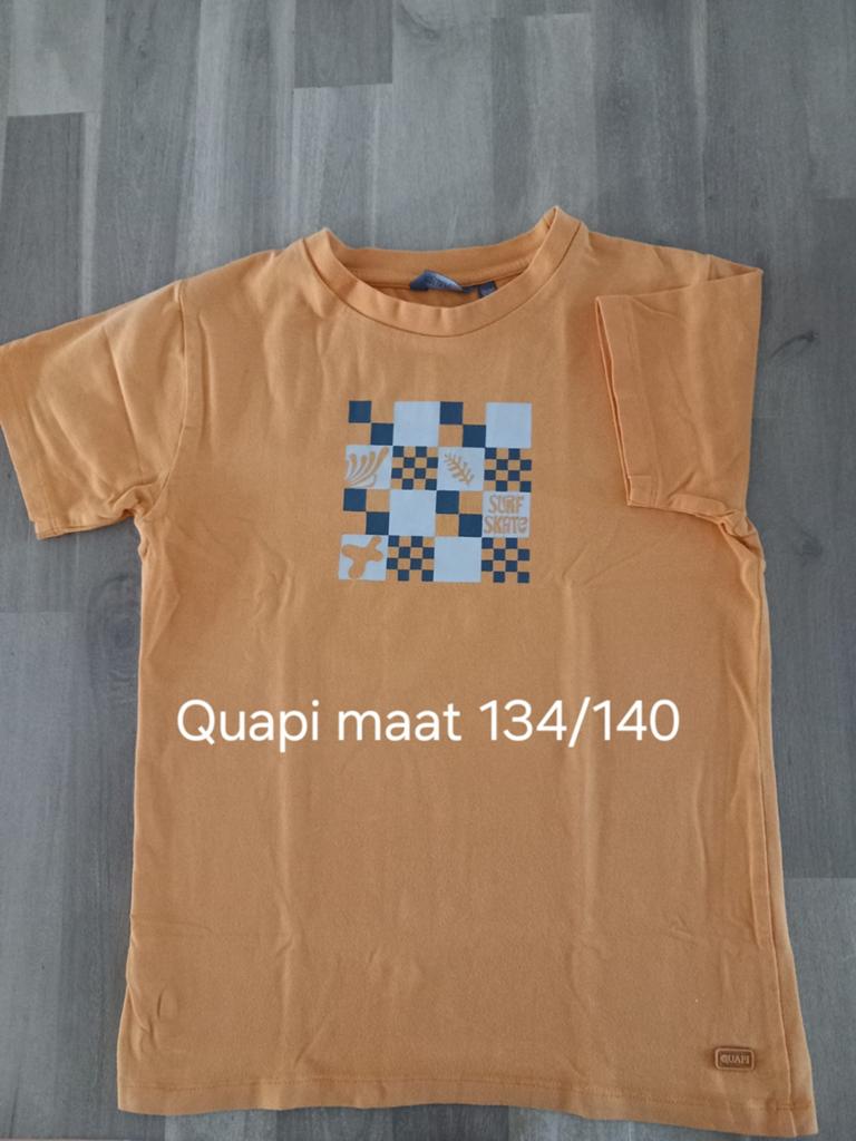 Quapi T-shirt maat 134/140, Gebruikt, Ophalen of Verzenden, Shirt of Longsleeve, Jongen