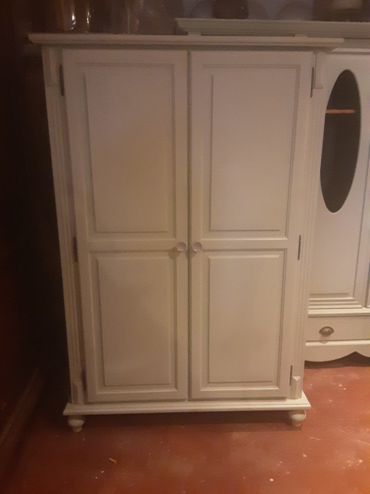 Vintage grenen kast kledingkast DEMONTABEL, Ophalen, Gebruikt, 50 tot 70 cm, 105 cm of meer