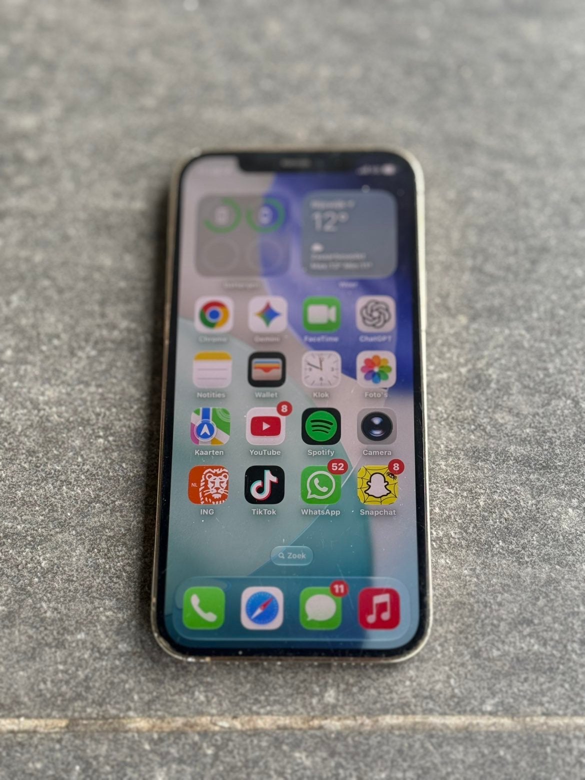 iPhone 12 Pro 128 GB, 75 %, Verzenden, IPhone 12 Pro, Zonder simlock