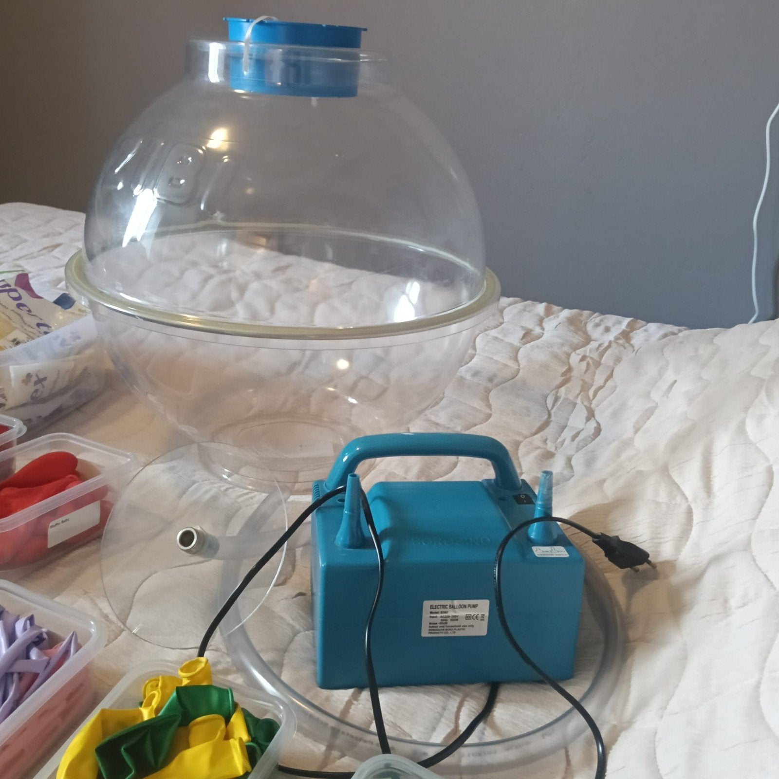 zibi ballon stuffer machine, Ophalen of Verzenden, Gebruikt, Feestartikel, Verjaardag