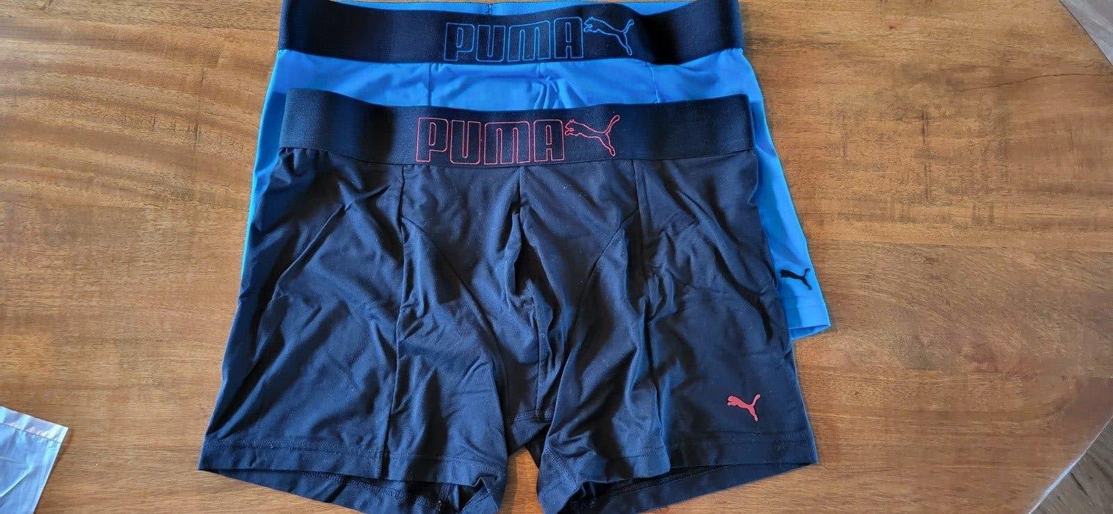 Puma Boxers - Zwart en Blauw (2-pack), Verzenden, Zwart, Puma, Boxer