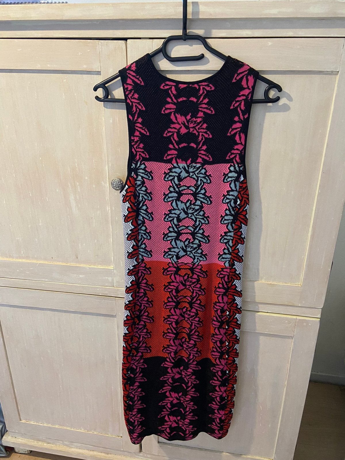 Missoni jurk maat 36 38 paars zwart, Kleding | Dames, Jurken, Verzenden, Zwart, Zo goed als nieuw, Maat 36 (S)