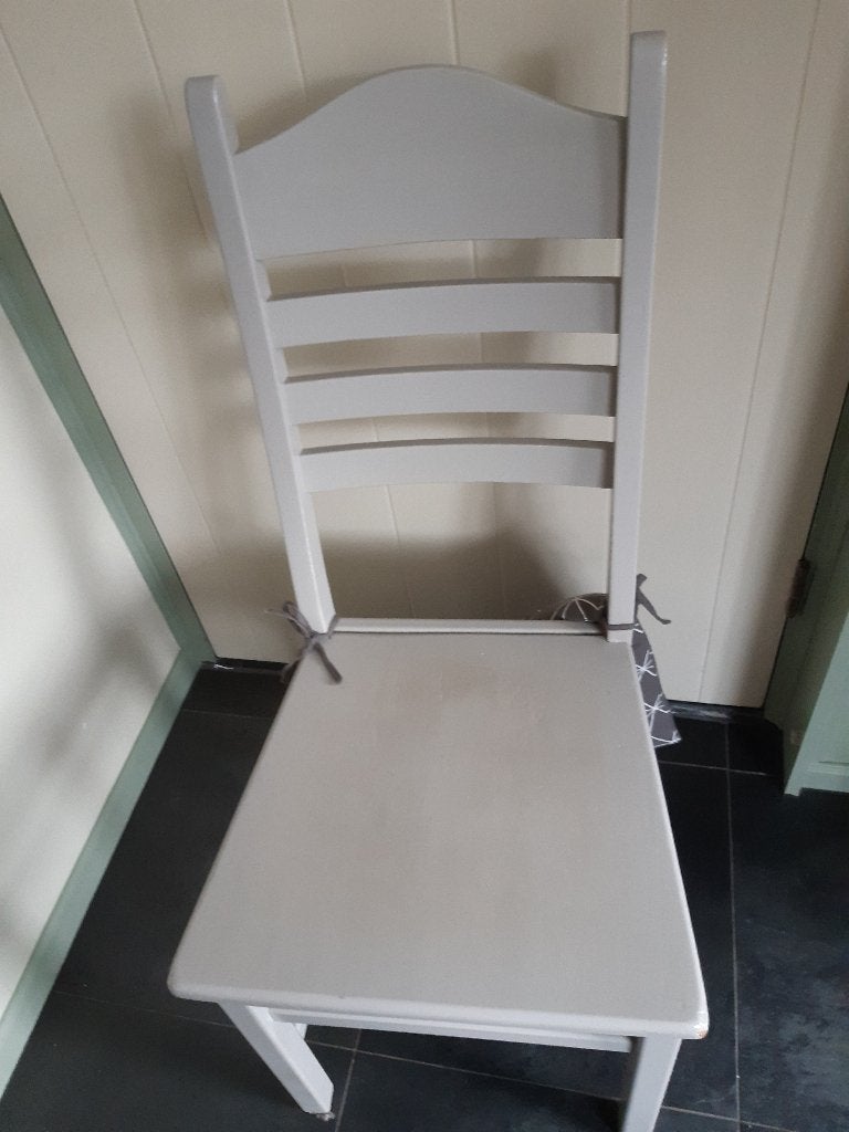 4 stoelen, Ophalen, Gebruikt, Vier, Grijs