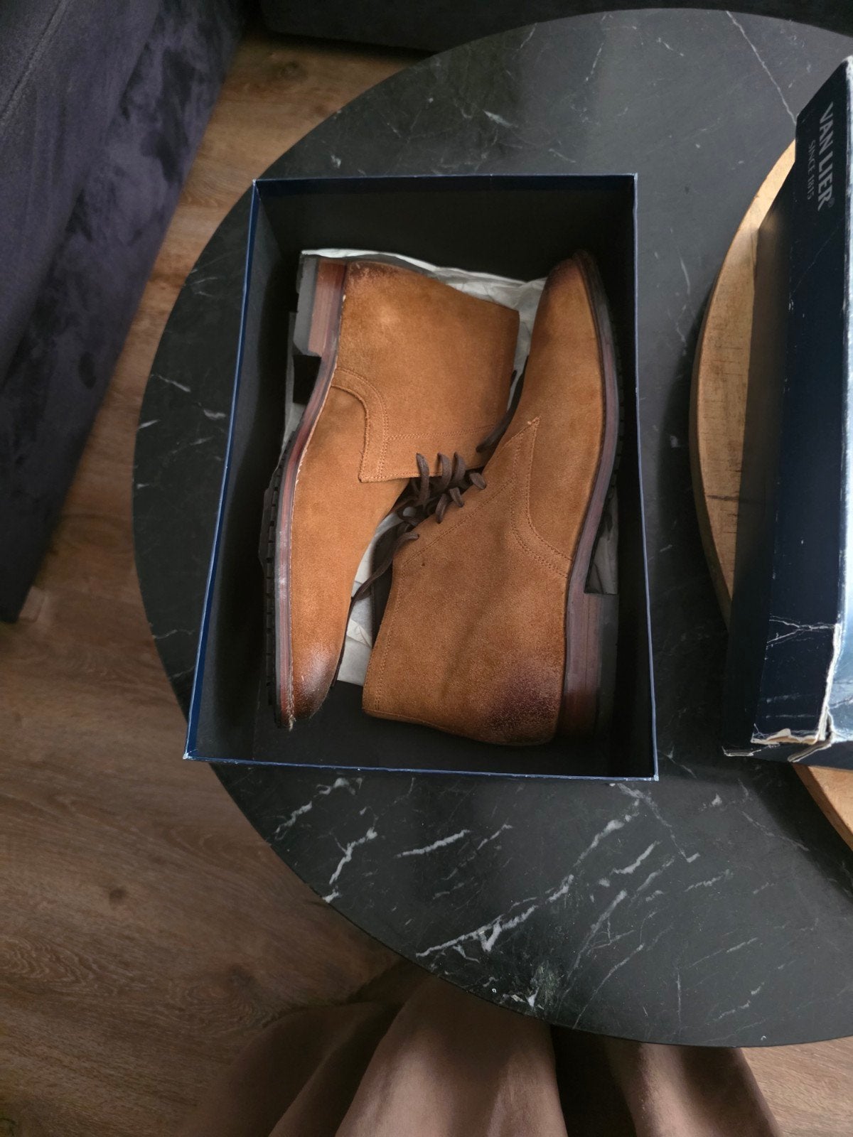 Nieuwe Van Lier herenschoenen - Nooit gedragen, Kleding | Heren, Bruin, Van Lier, Boots, Nieuw