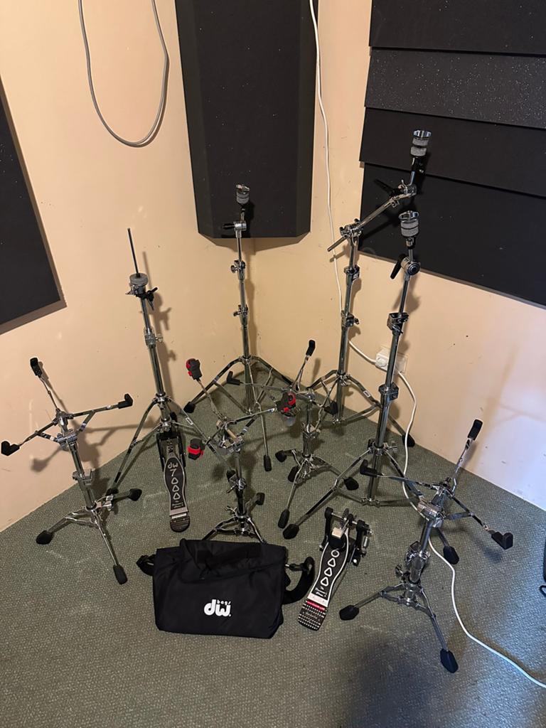 Zeer complete DW 7000 hardware set, Muziek en Instrumenten, Drumstellen en Slagwerk, Ophalen, Zo goed als nieuw