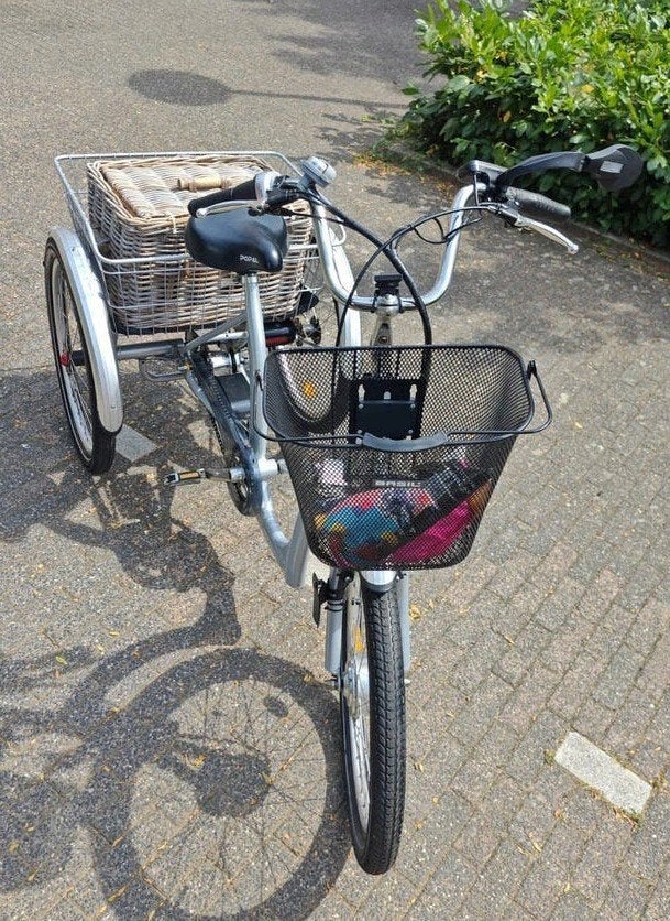 Nette Driewieler E-bike elektrische fiets senioren omafiets, Fietsen en Brommers, Fietsen | Driewielfietsen, Ophalen, Zo goed als nieuw