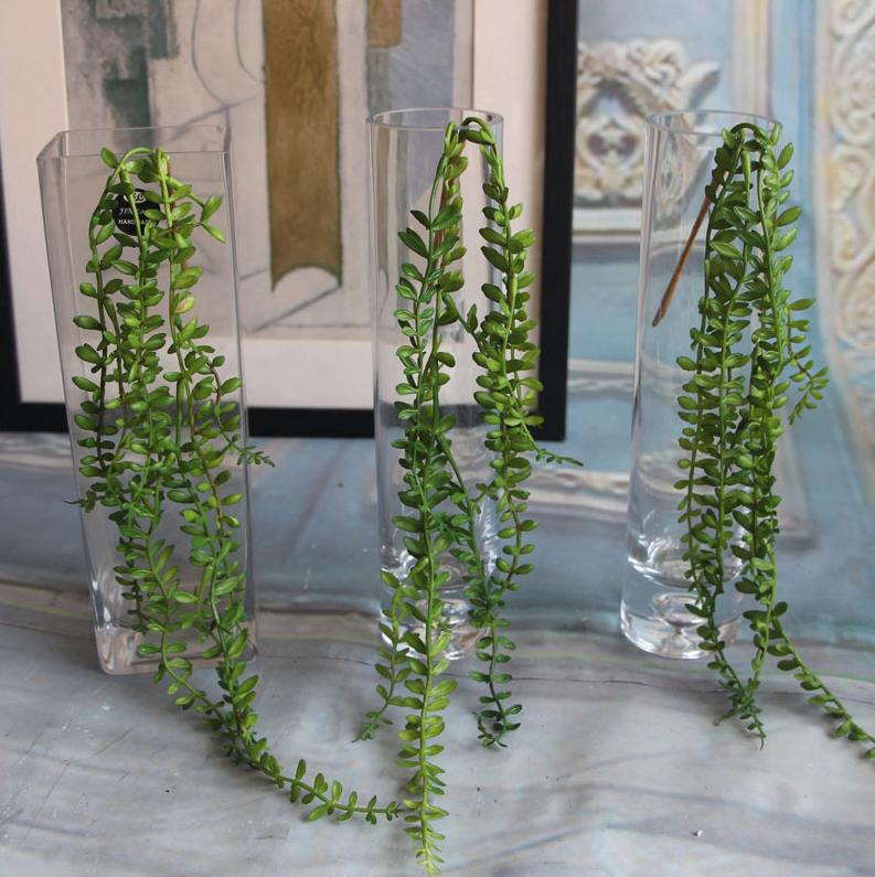 Kunst Vetplant 40cm / Nep Kunstplant Hangplant Erwtenplant, Verzenden, Nieuw