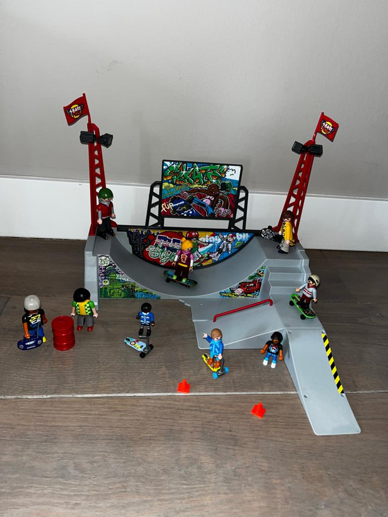 Playmobil Skatepark 70168 - Zo goed als nieuw, Ophalen of Verzenden, Zo goed als nieuw