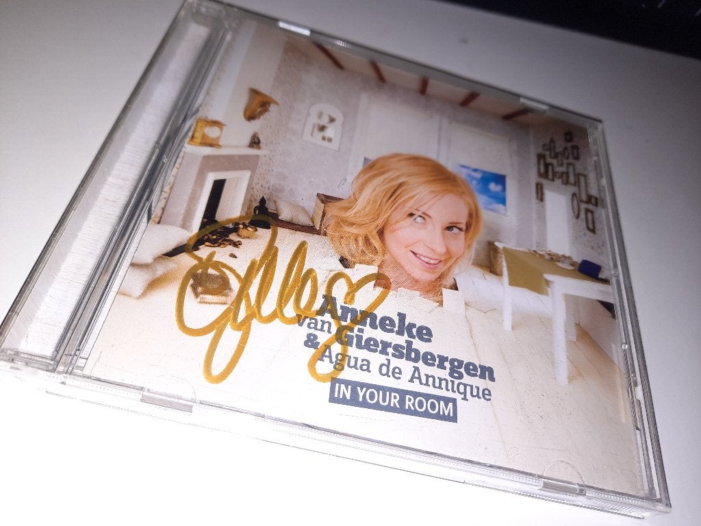 CD GESIGNEERD Anneke van Giersbergen – In Your Room, Cd's en Dvd's, Ophalen, Zo goed als nieuw, Gesigneerd