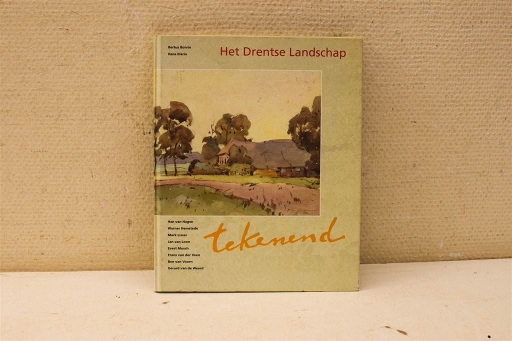 Het drentse landschap tekenend 45038, Ophalen of Verzenden, Gelezen