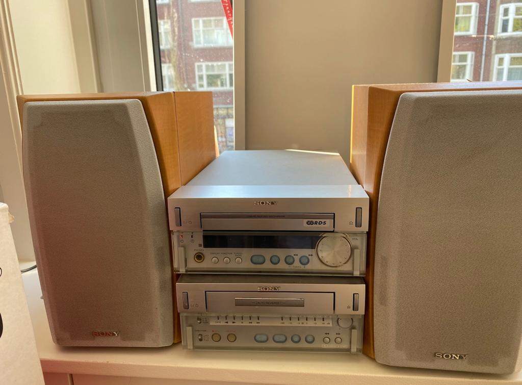 Sony SS-CS D1, Ophalen of Verzenden, Gebruikt, Tuner of Radio