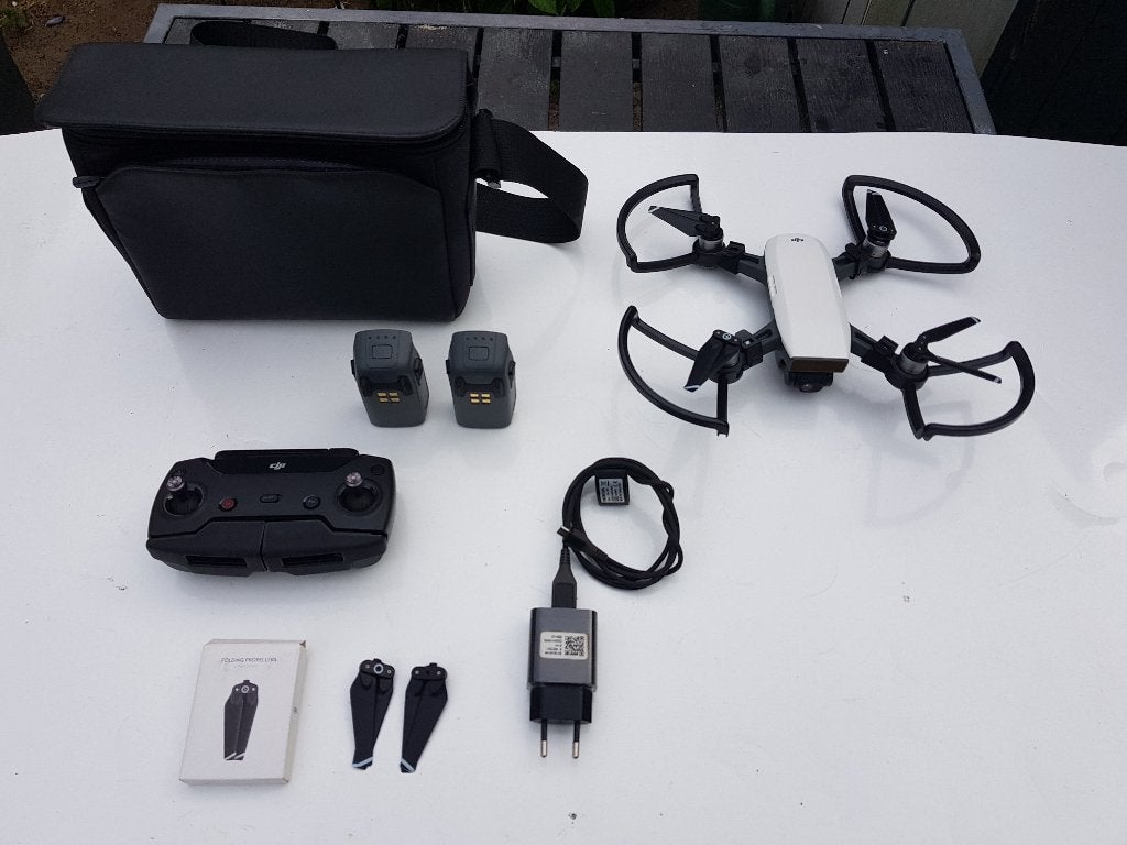 dji spark drone, Return to Home, Zo goed als nieuw, DJI, Professionele drone