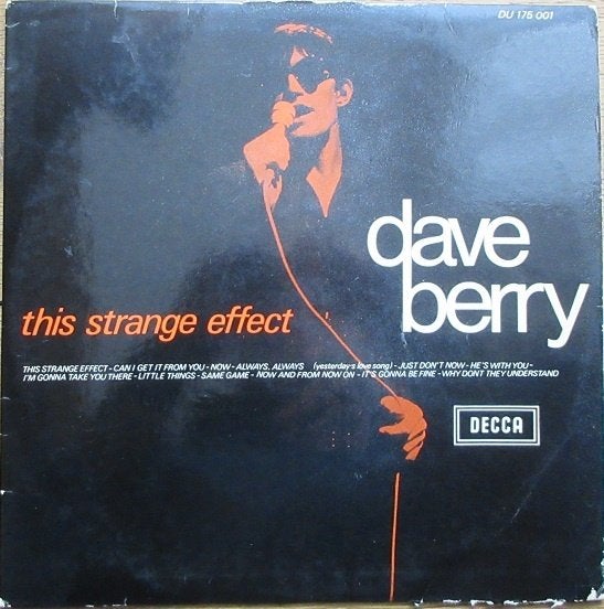 Dave Berry - This strange effect, Ophalen of Verzenden, Gebruikt, 12 inch, LP