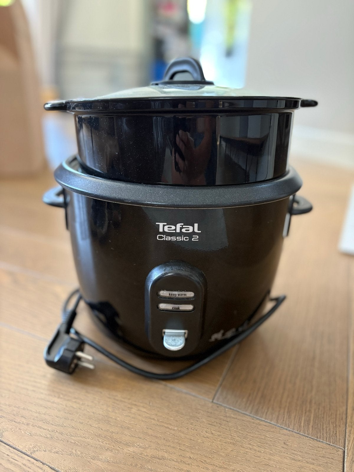 Tefal Classic 2 Rijstkoker met stoomfunctie, Ophalen of Verzenden, Zo goed als nieuw