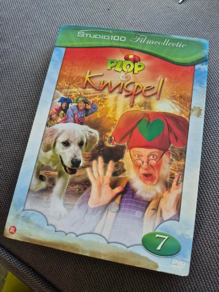 Kabouter Plop en Kwispel DVD - Studio 100 Filmcollectie, Gebruikt, Alle leeftijden, Ophalen of Verzenden, Komedie