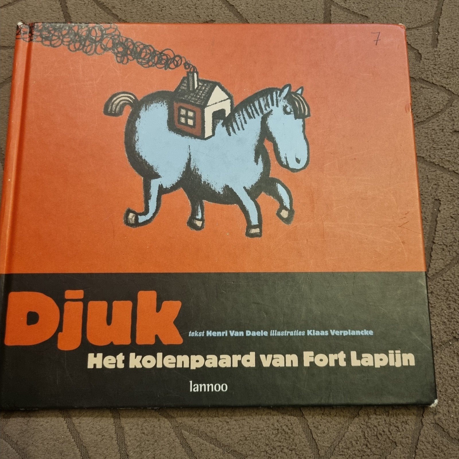 Djuk: Het kolenpaard van Fort Lapijn - Kinderboek, Ophalen of Verzenden, Gelezen, Henri Van Daele, Fictie algemeen