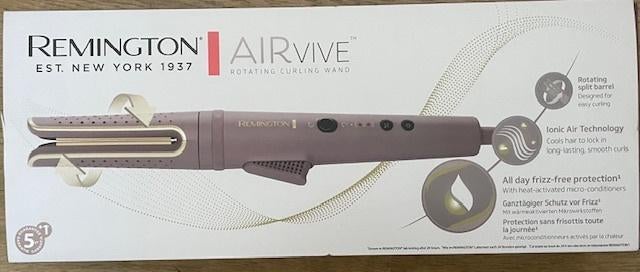 Remington Airvive roterende krultang, Ophalen of Verzenden, Nieuw, Krultang of Stijltang