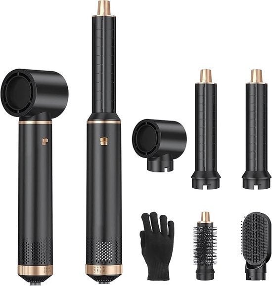 5 in 1 Airstyler Krultang - Krulborstel/Fohnborstel - NIEUW, Verzenden, Nieuw, Föhn of Haardroger
