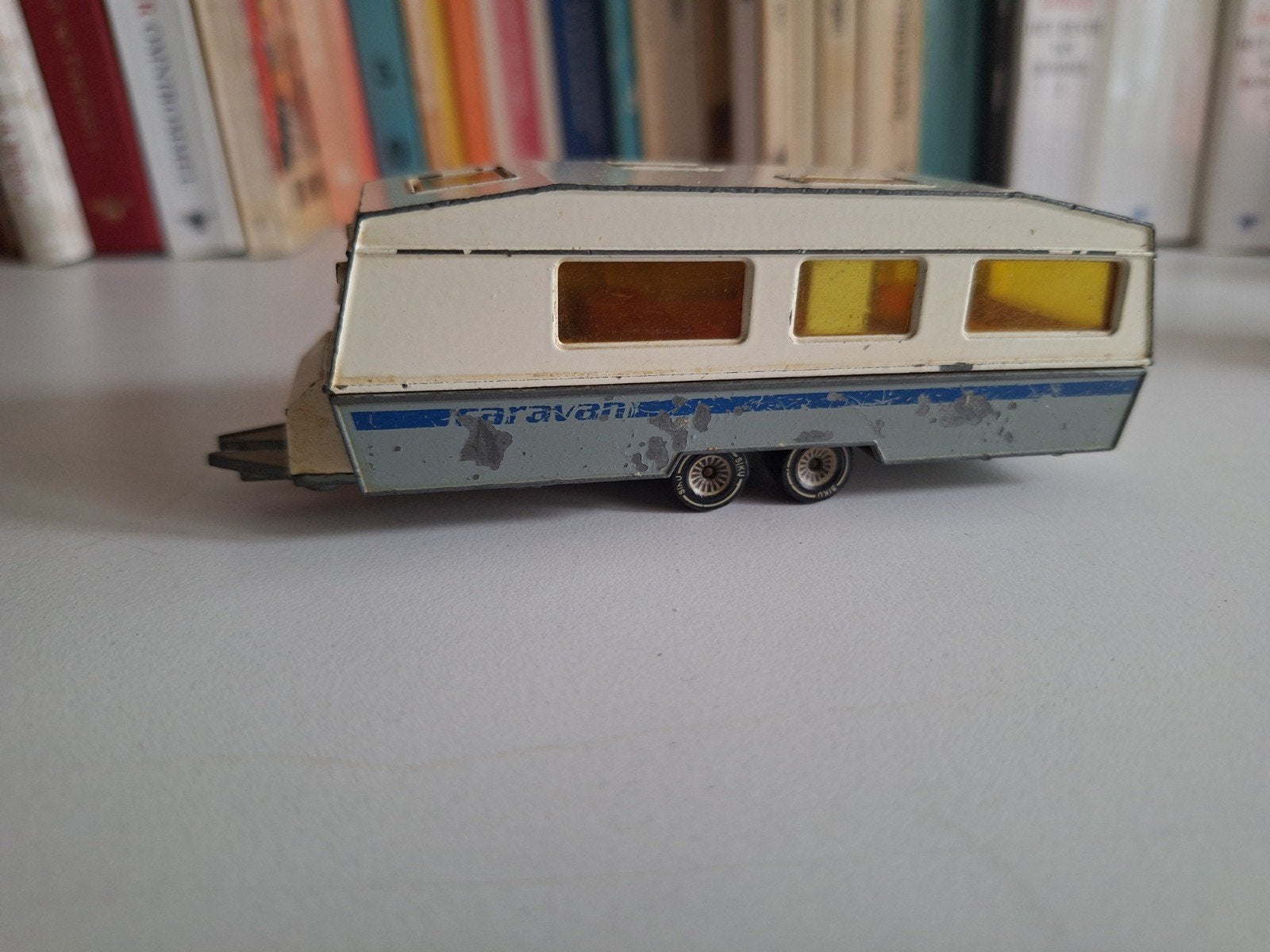 Vintage Siku Caravan 2516 - Made in W-Germany, Ophalen of Verzenden, Gebruikt