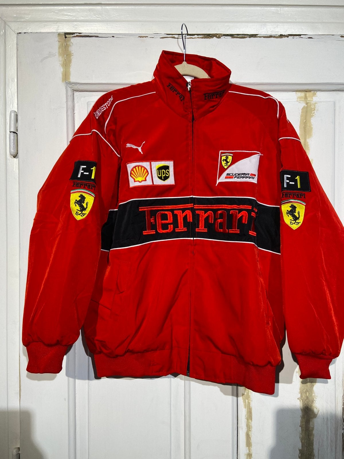 Ferrari Bomberjack Racing (maat M) Vintage, Ferrari, Maat 48/50 (M), Ophalen of Verzenden, Zo goed als nieuw