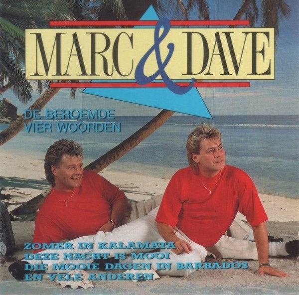 Piraten C.D (1988) Marc & Dave - de Beroemde Vier Woorden, Gebruikt, Overige genres, Inclusief doosje, Ophalen of Verzenden