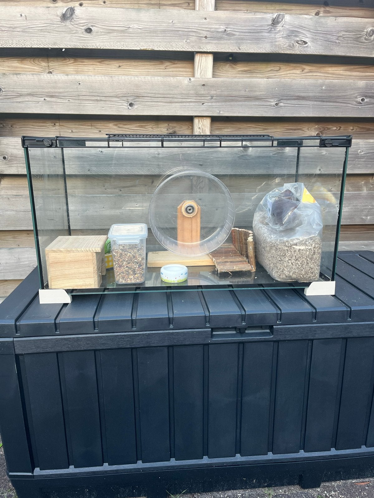 Hamster terrarium, Dieren en Toebehoren, Ophalen, Zo goed als nieuw