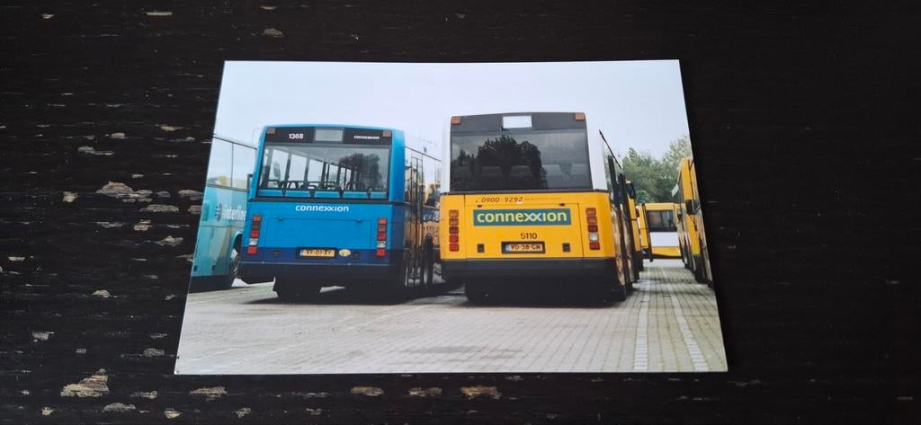 Bus foto Connexxion 5110 - Boskoop 2004, Verzamelen, Ophalen of Verzenden, Zo goed als nieuw, Bus of Metro, Overige typen