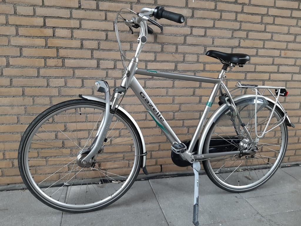 Goede Gazelle Orange Plus herenfiets H57, Ophalen, Versnellingen, Zo goed als nieuw, 57 tot 61 cm