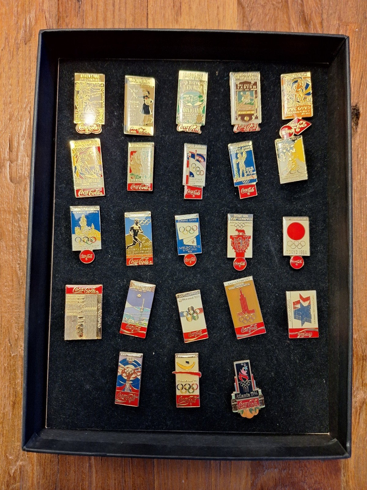 Coca-Cola Olympische Speldjes Collectie (23 stuks), Verzamelen, Ophalen