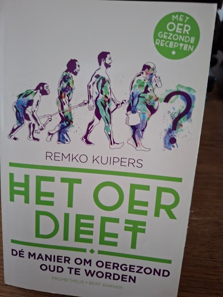 Remko Kuipers - Het oerdieet, Boeken, Verzenden, Zo goed als nieuw, Remko Kuipers, Natuurwetenschap